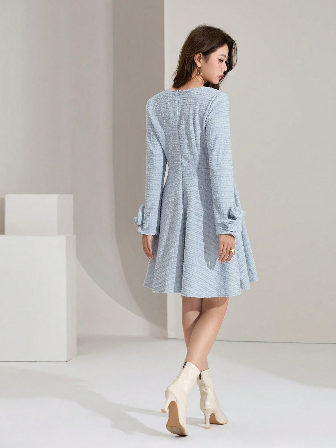 Rochie scurtă SHEIN, albastru