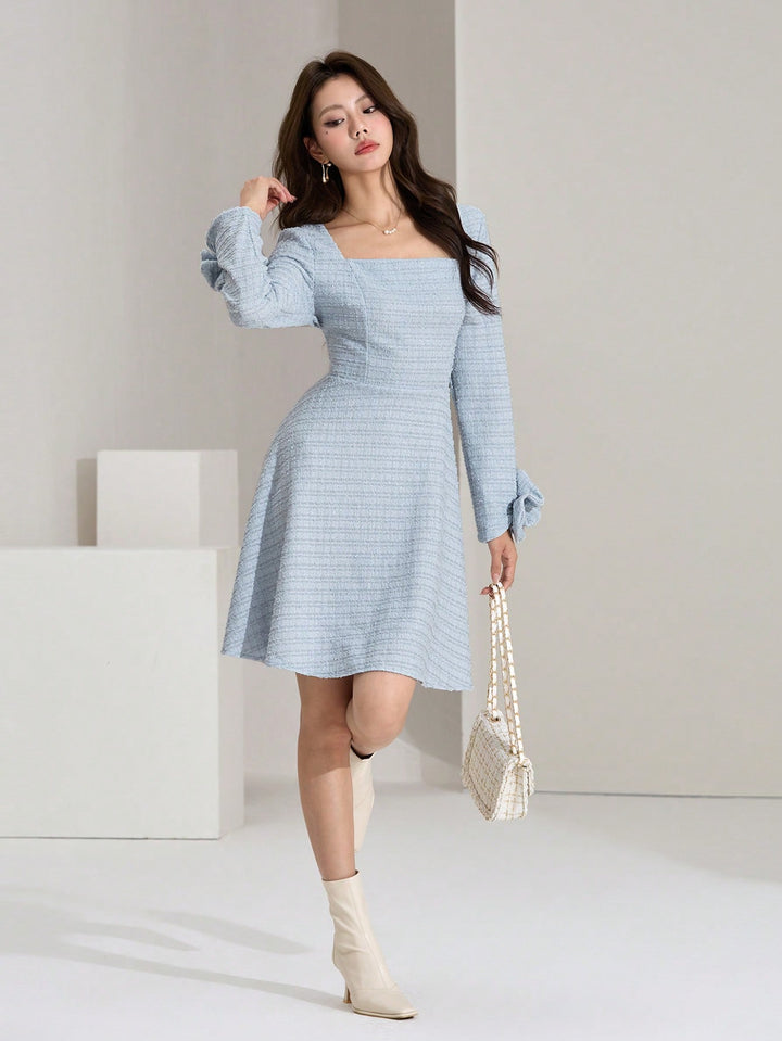 Rochie scurtă SHEIN, albastru