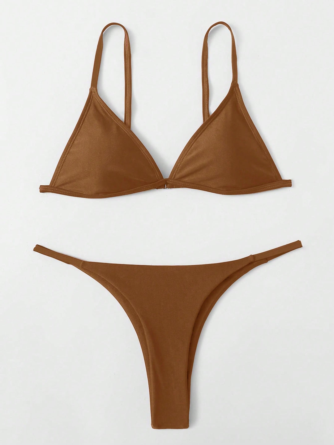 SHEIN bikini szett, barna