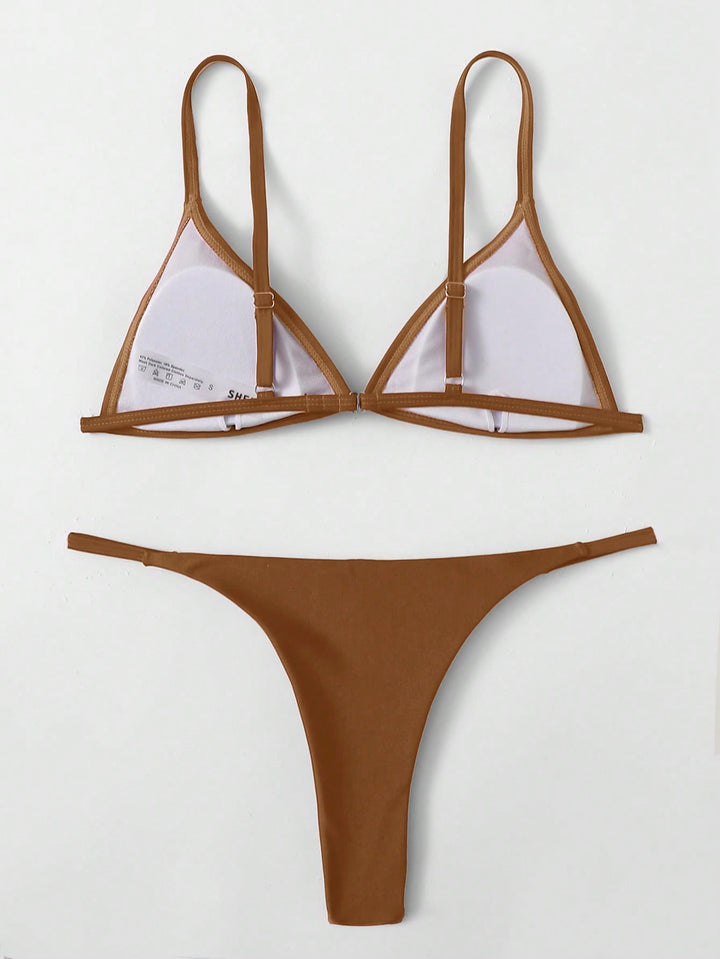 Set bikini SHEIN, maro