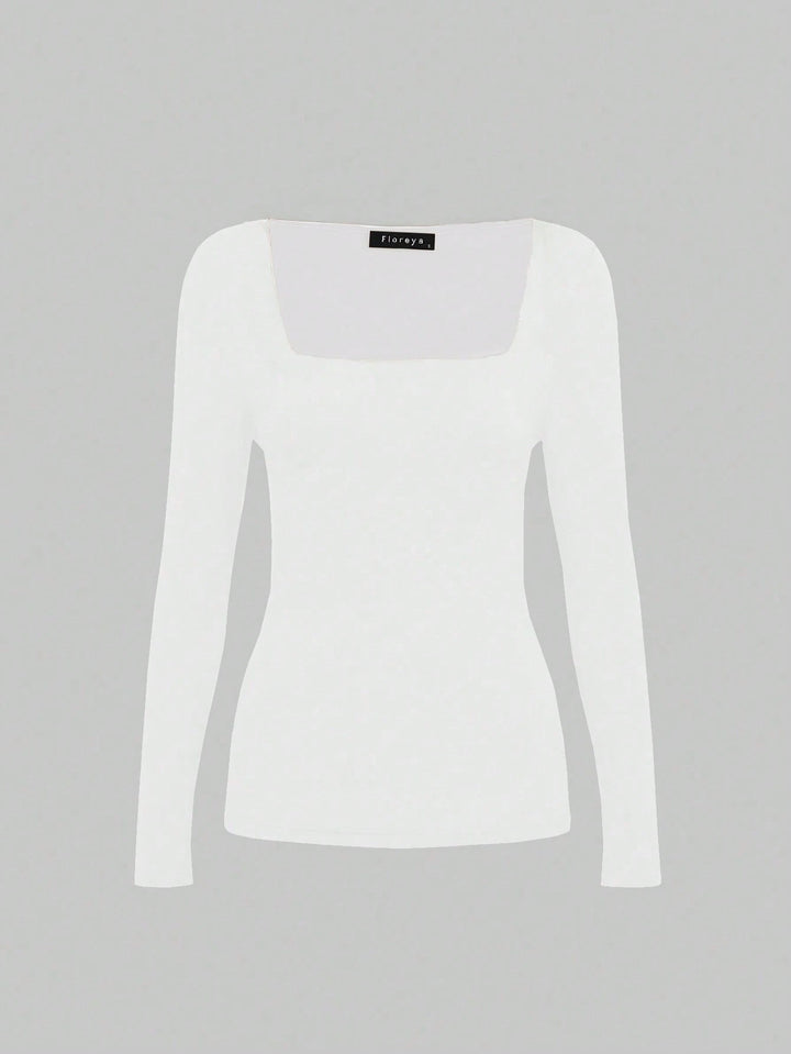 Top SHEIN, alb