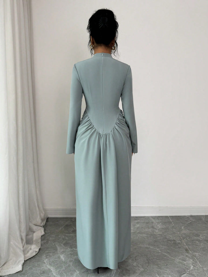 Rochie maxi SHEIN, albastru