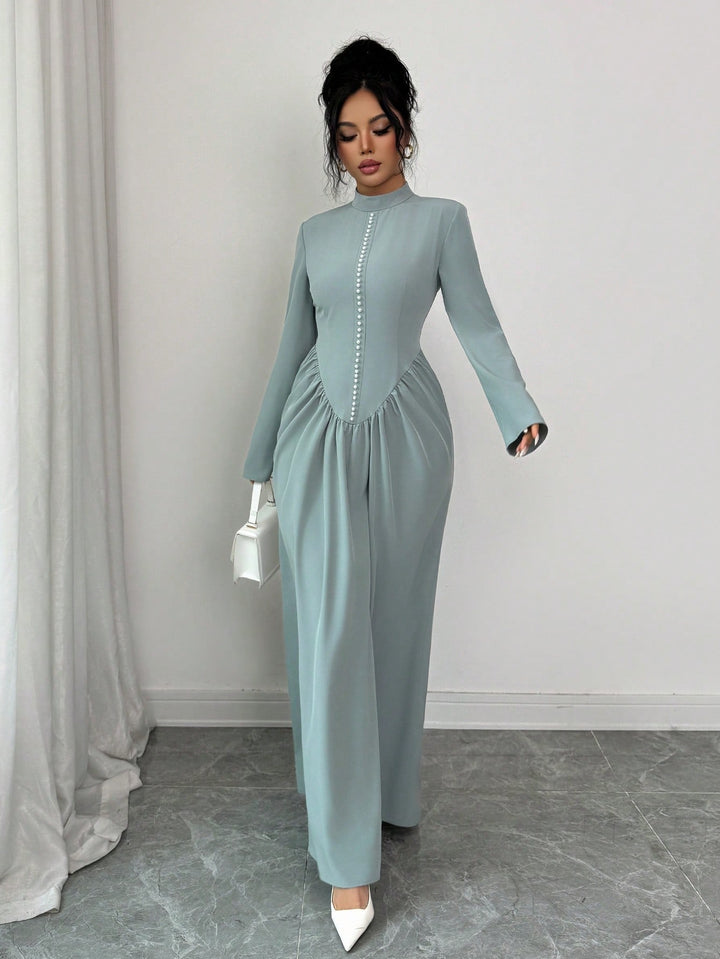 Rochie maxi SHEIN, albastru