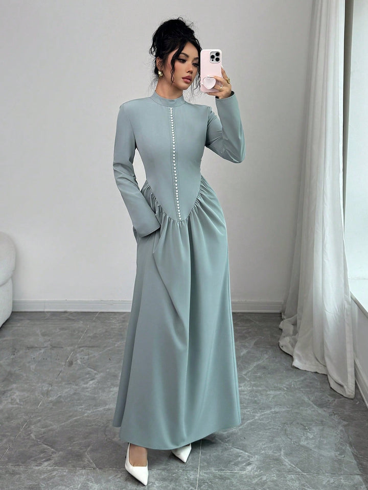 Rochie maxi SHEIN, albastru
