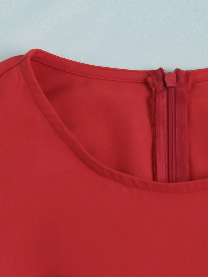 Rochie midi SHEIN, roșu