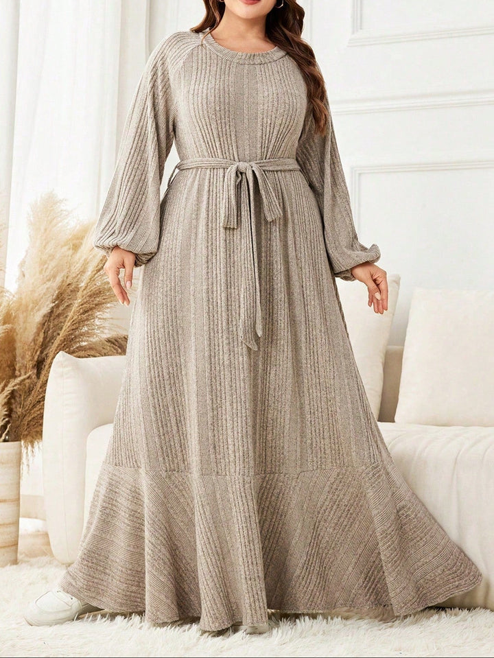 Rochie maxi SHEIN, bej
