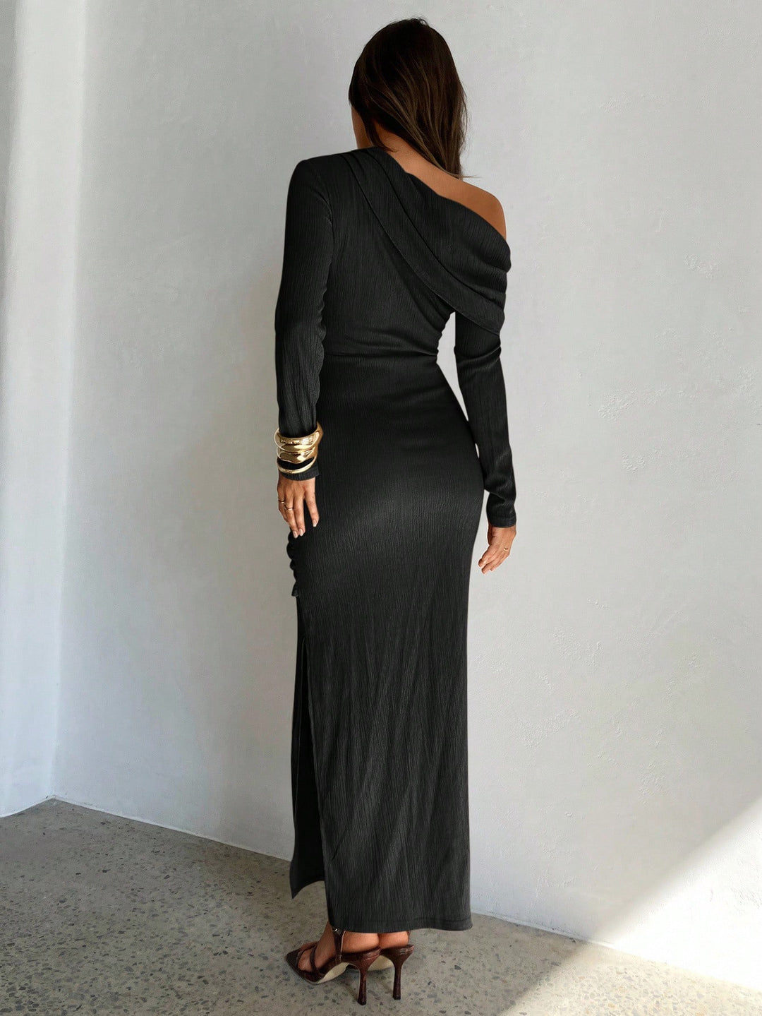 Rochie midi SHEIN, negru