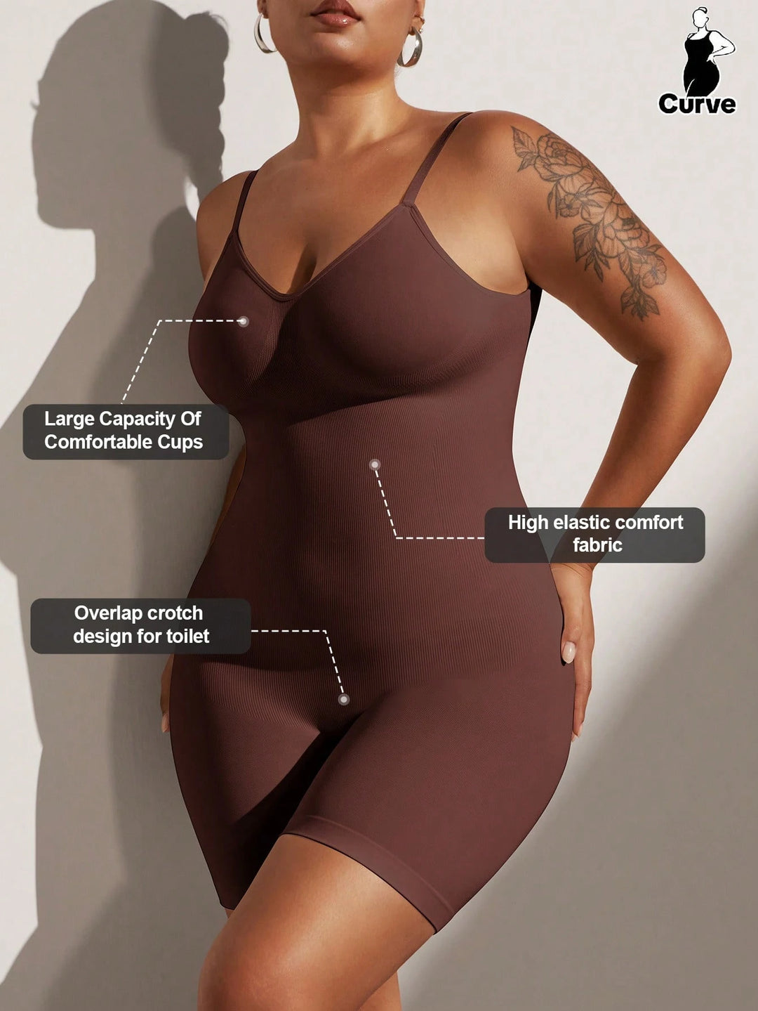 Body modelator SHEIN, maro