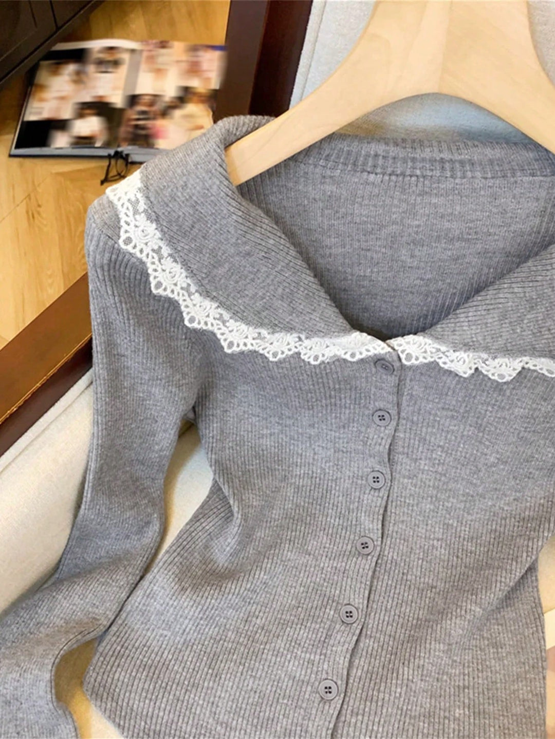 Cardigan SHEIN, gri