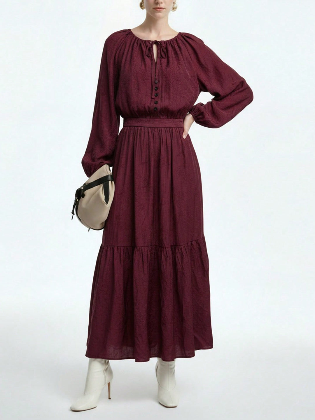 Rochie maxi SHEIN, roșu