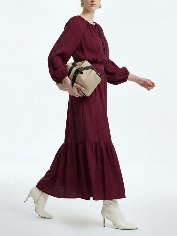 Rochie maxi SHEIN, roșu