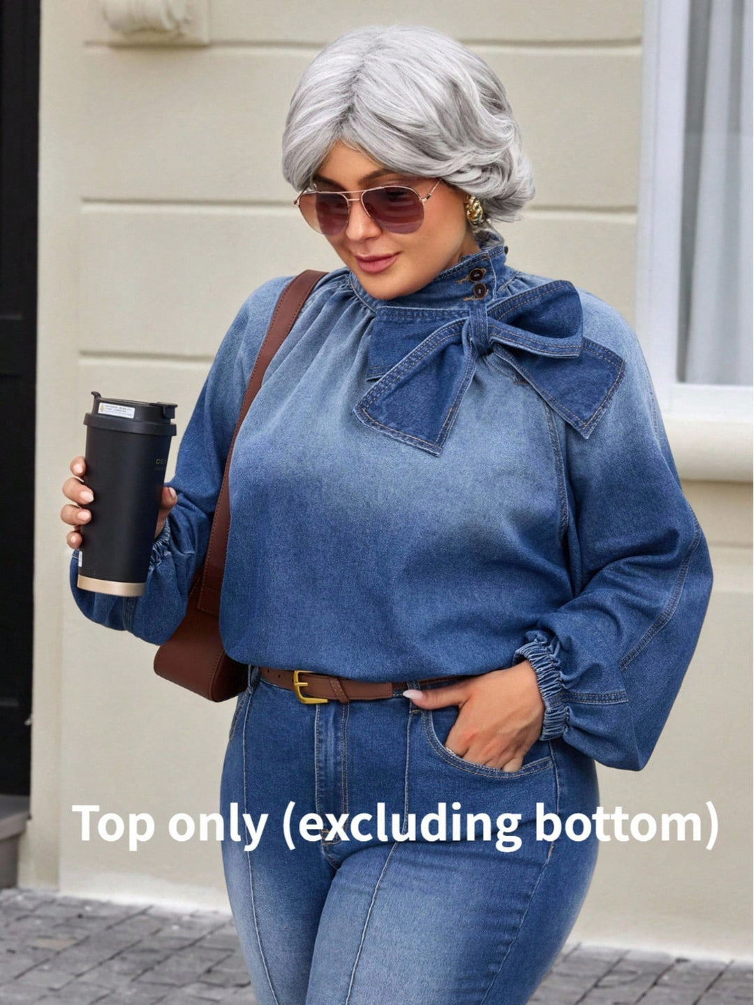 Top SHEIN, albastru