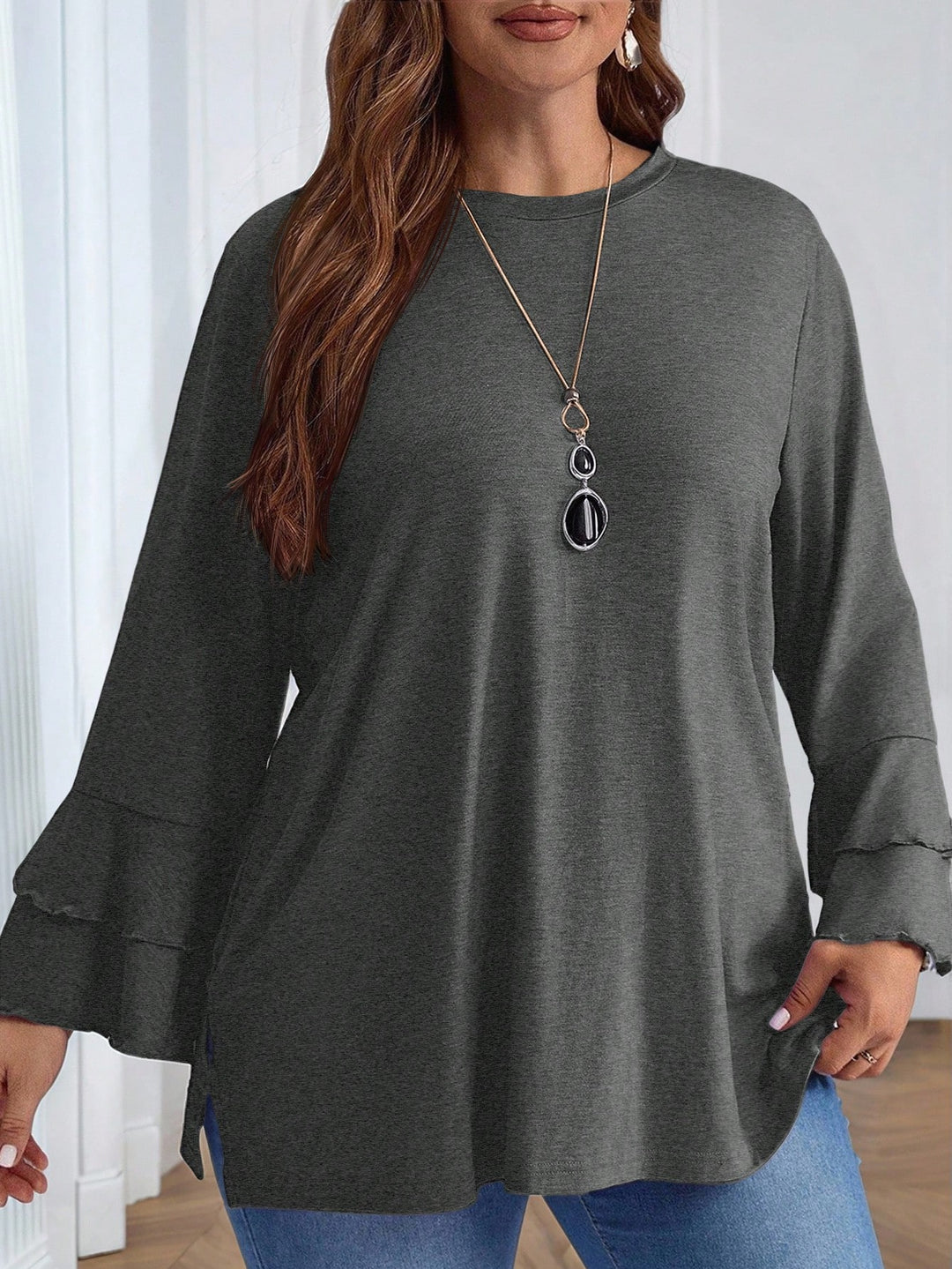 Tricou SHEIN, gri
