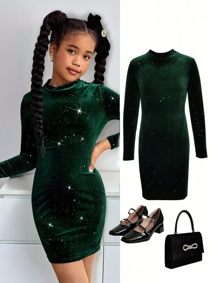 Rochie SHEIN, verde