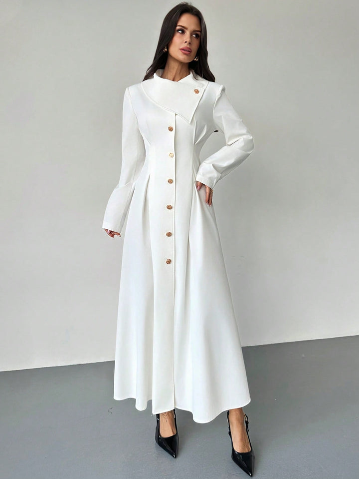 Rochie midi SHEIN, alb