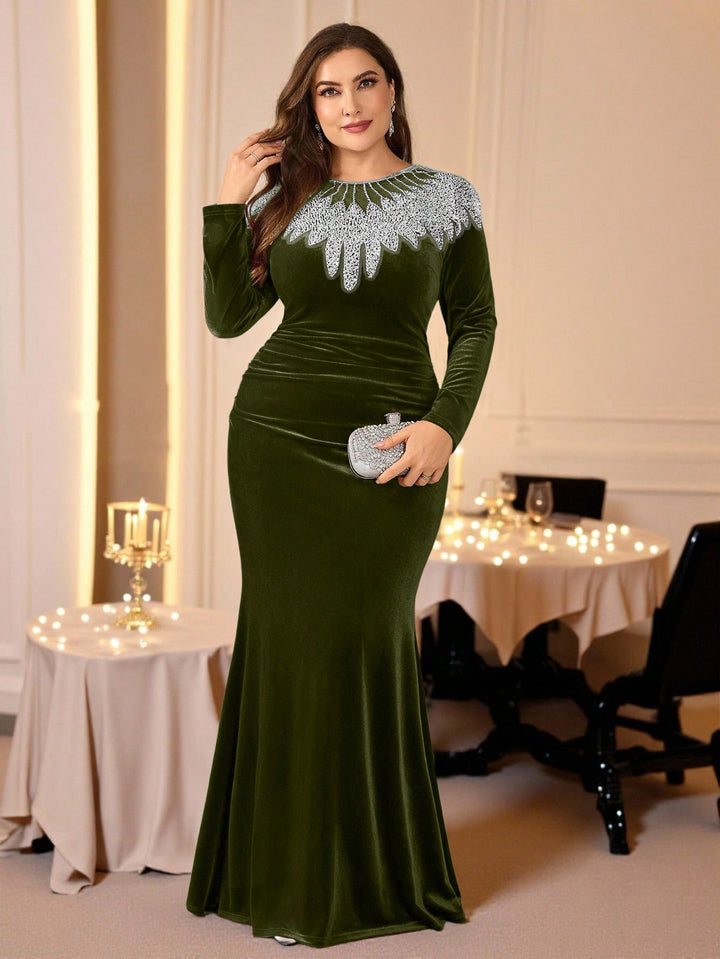 Rochie SHEIN, kaki