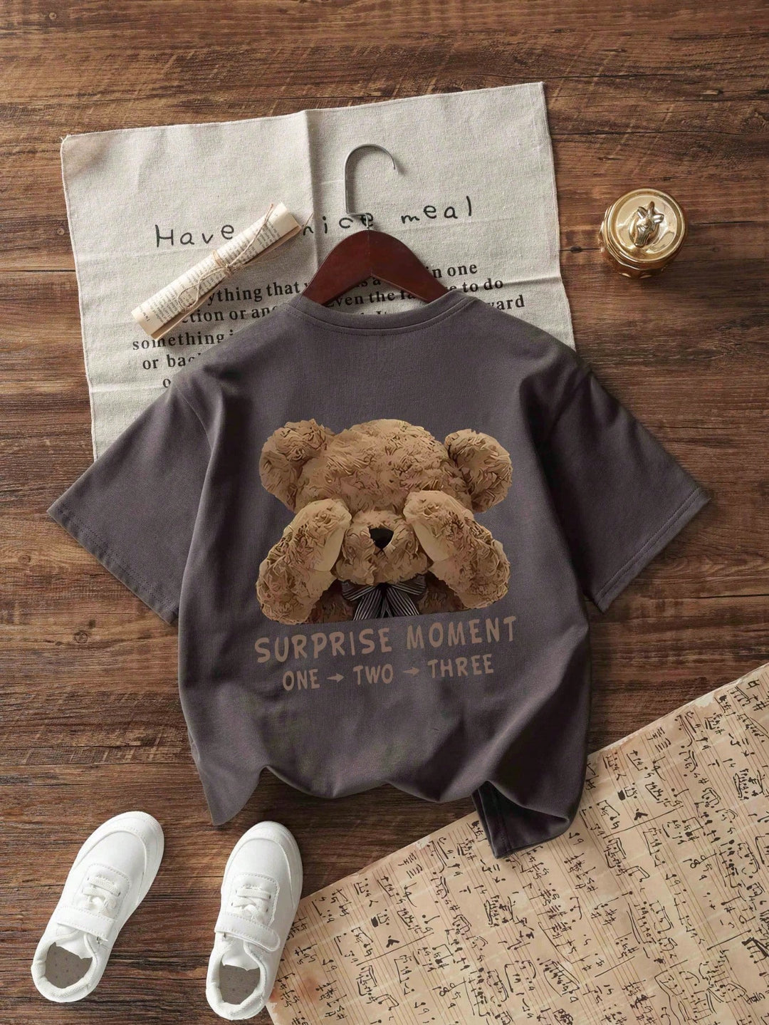 Tricou SHEIN, gri