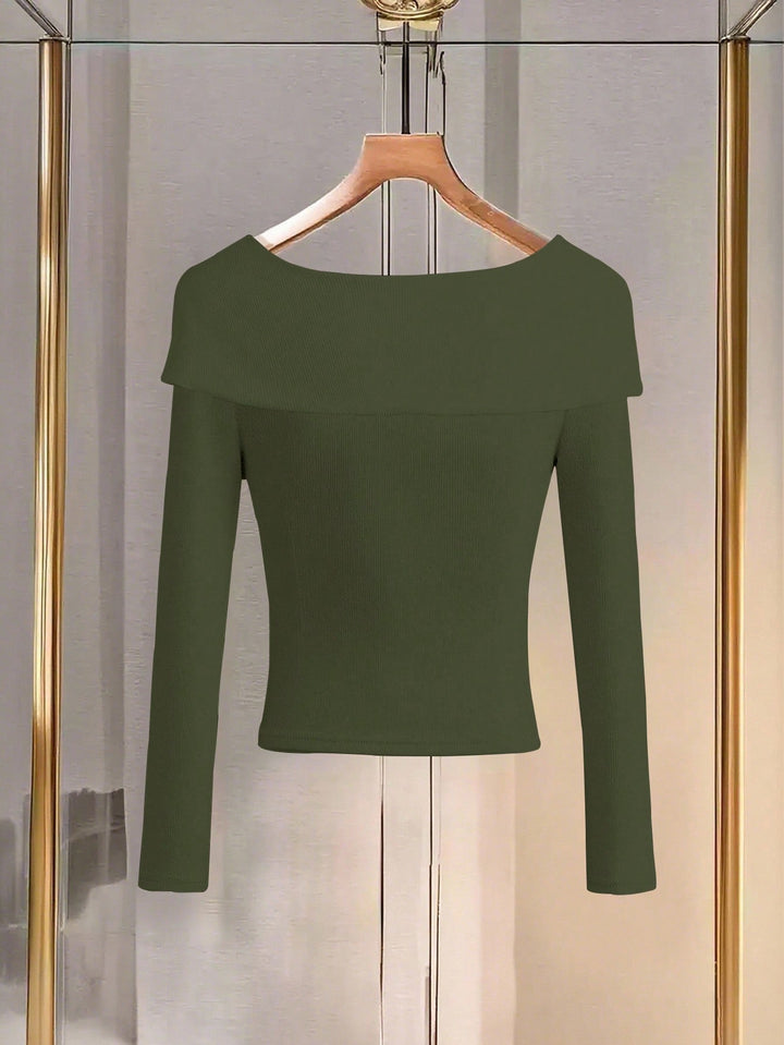 Tricou SHEIN, kaki