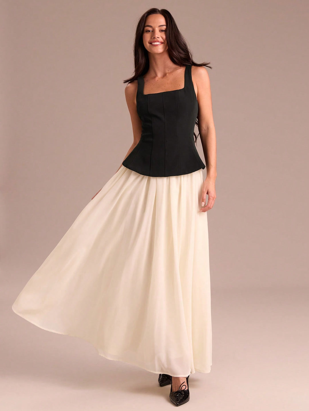 Rochie maxi SHEIN, negru
