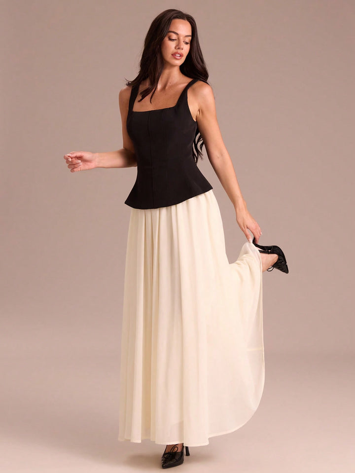Rochie maxi SHEIN, negru
