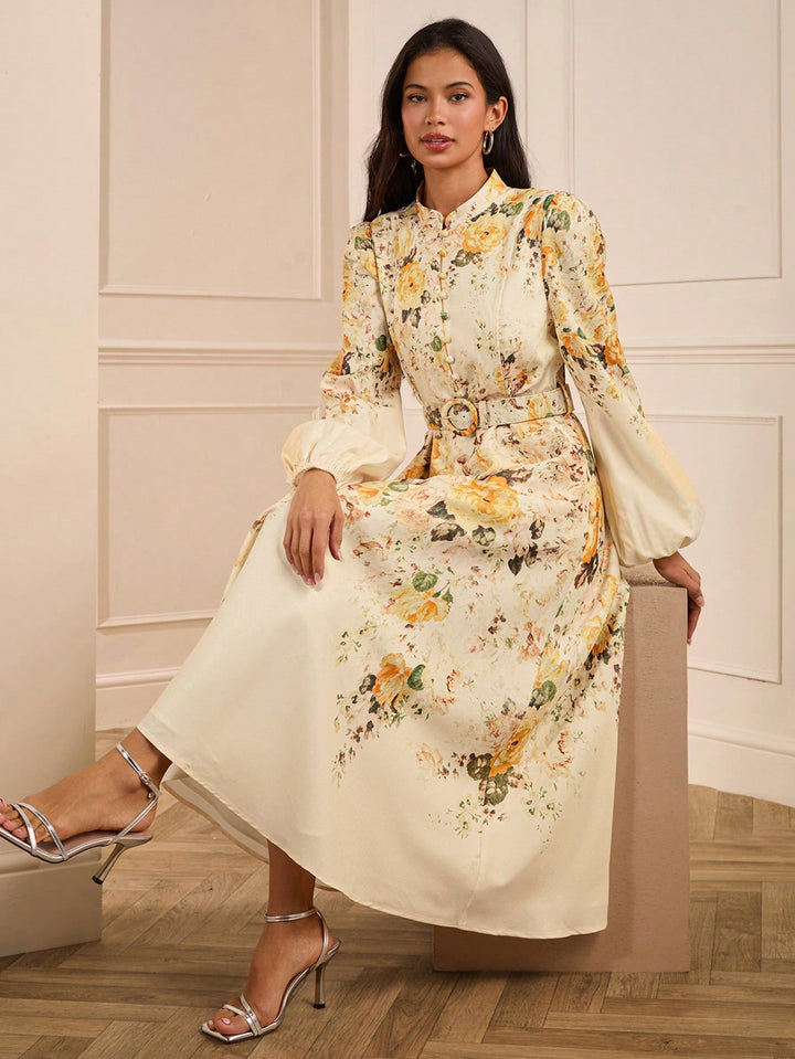 Rochie midi SHEIN, galben