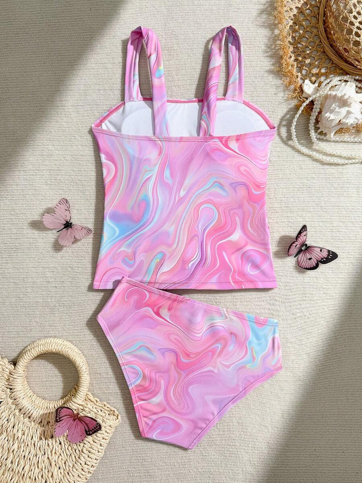 Costum de baie SHEIN, mix culori