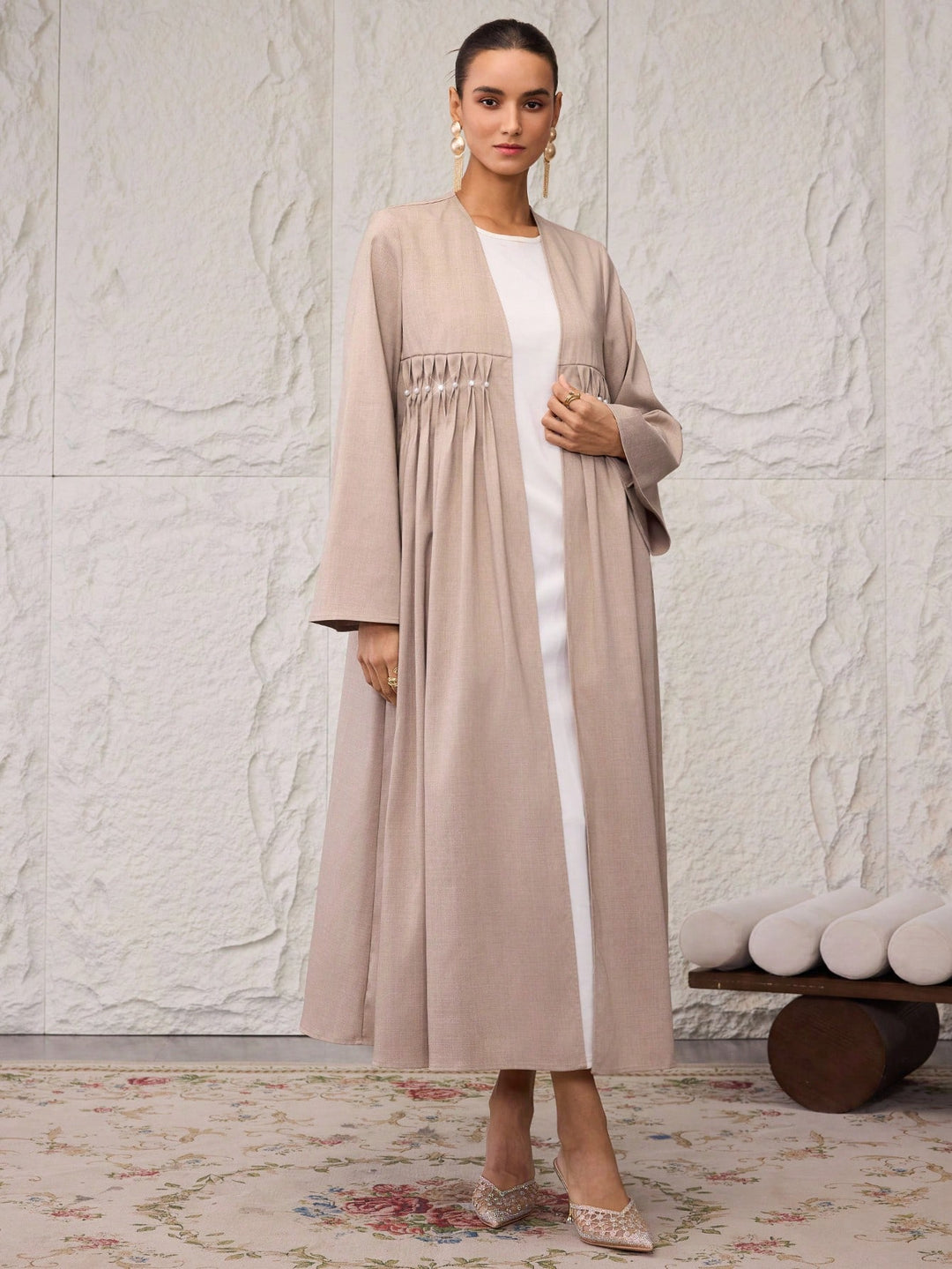 Rochie SHEIN, kaki