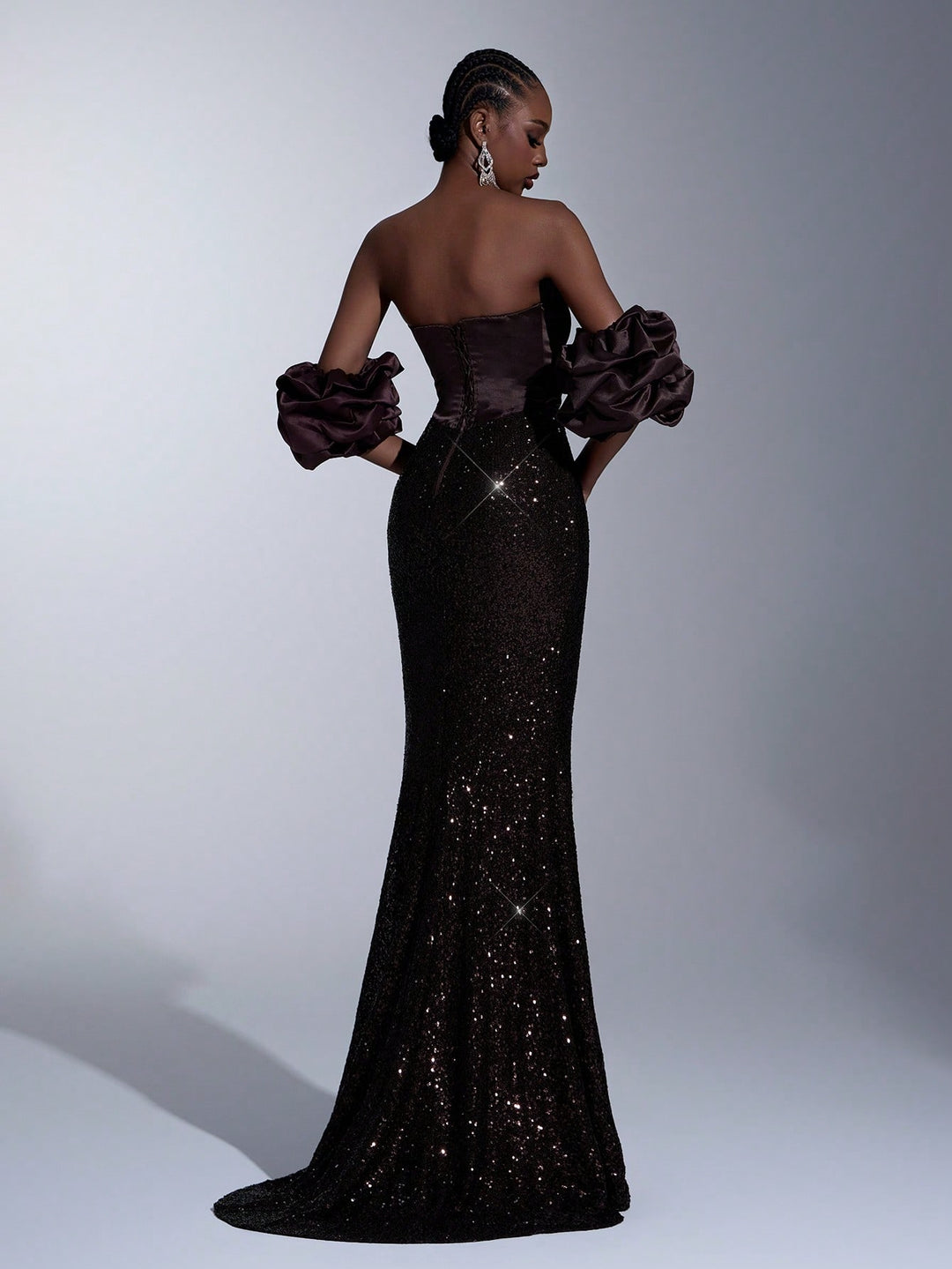 Rochie SHEIN, maro