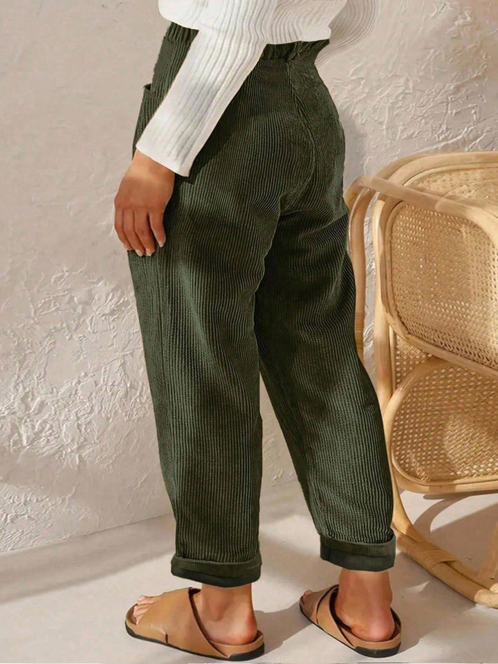 Pantaloni SHEIN, kaki
