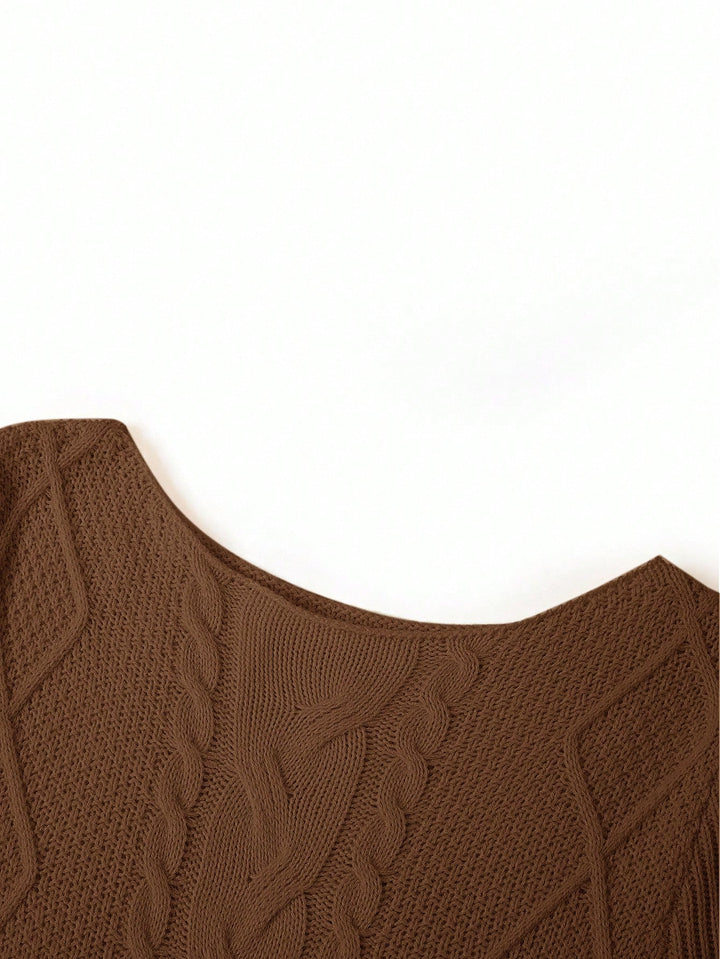Rochie mini SHEIN, maro