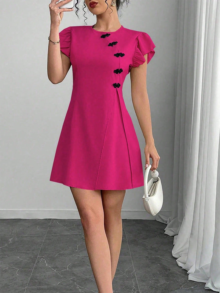 Rochie mini SHEIN, roz