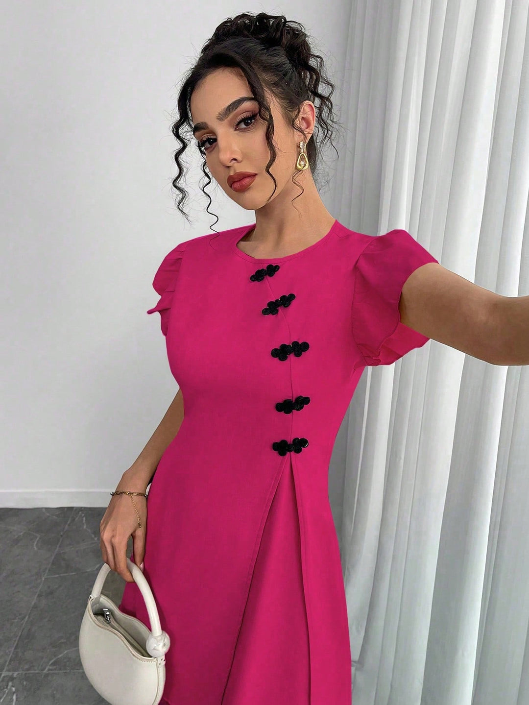 Rochie mini SHEIN, roz