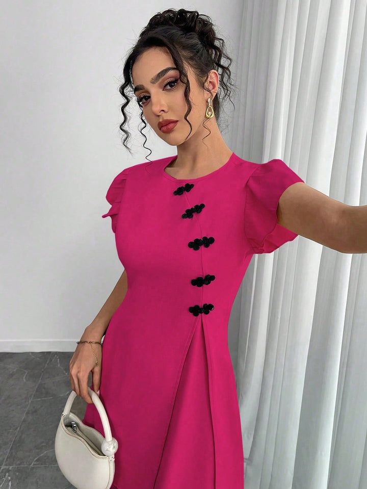 Rochie mini SHEIN, roz