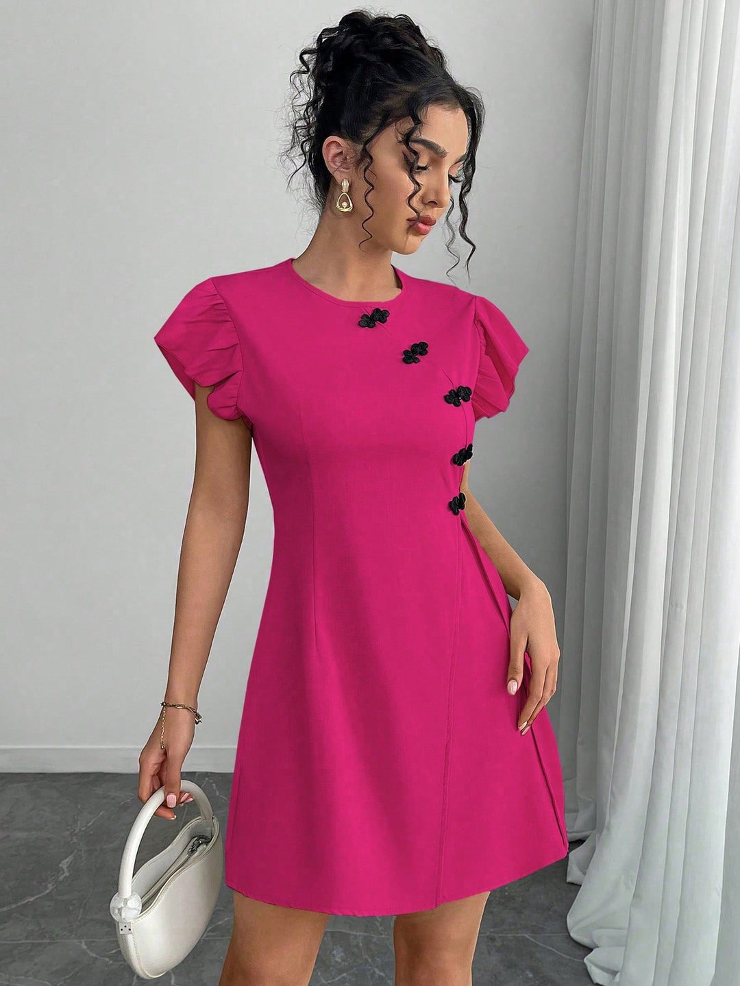 Rochie mini SHEIN, roz