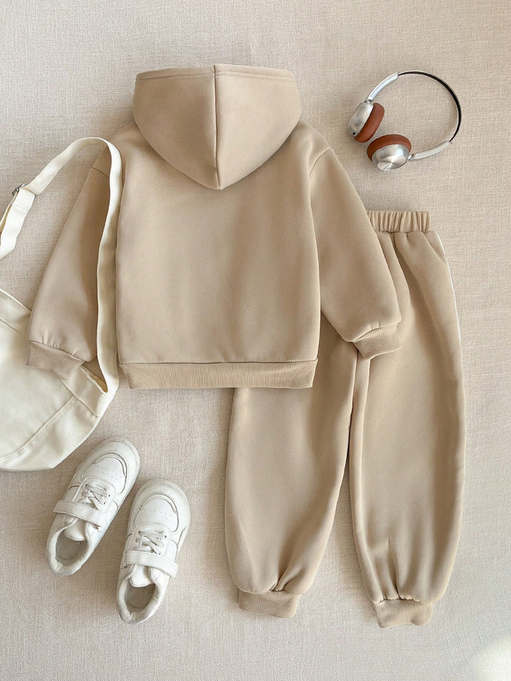 Set hanorac și bluză SHEIN, kaki