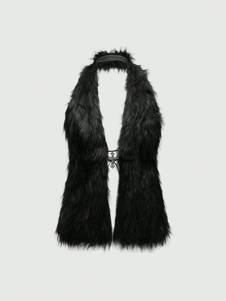 Vestă SHEIN, negru