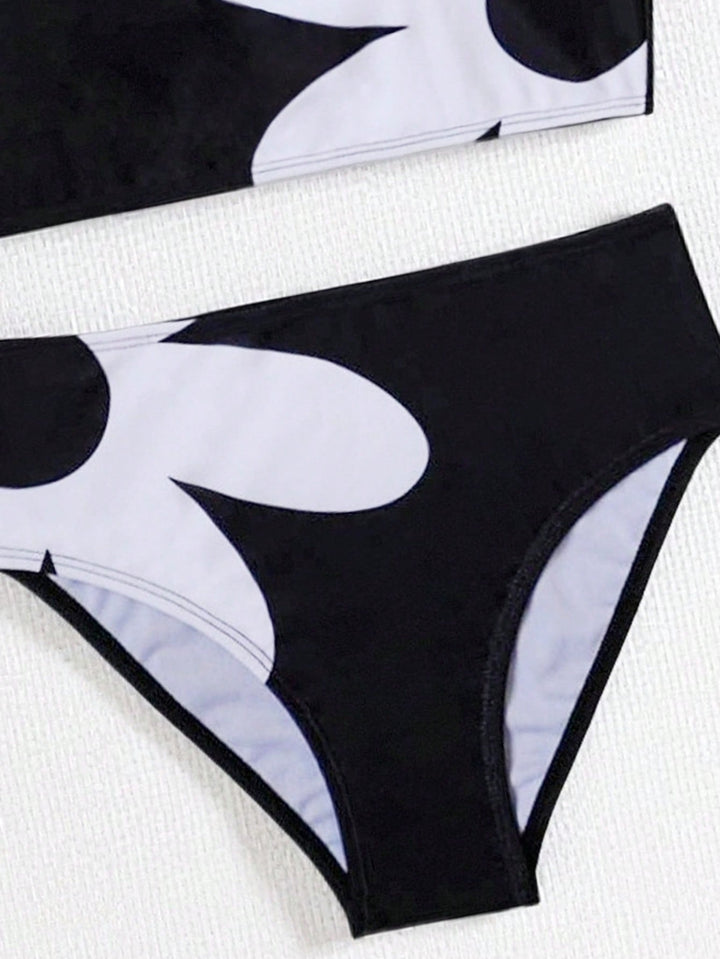 Set bikini SHEIN, negru