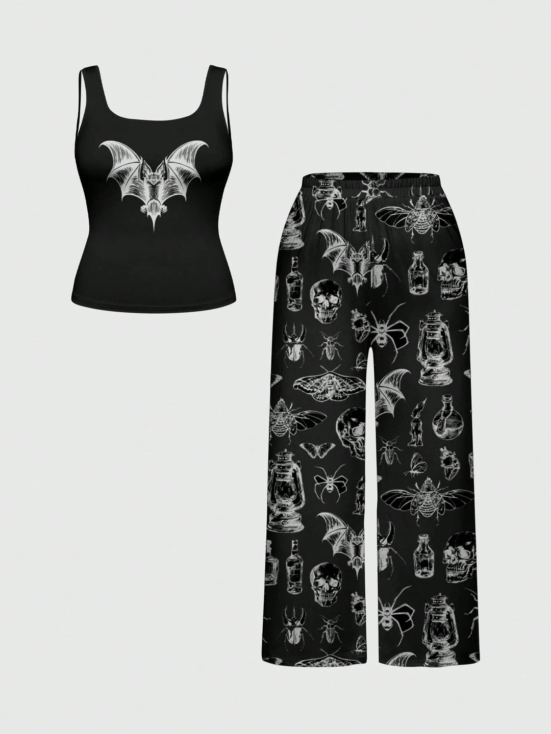 Compleu pijamale SHEIN, mix culori