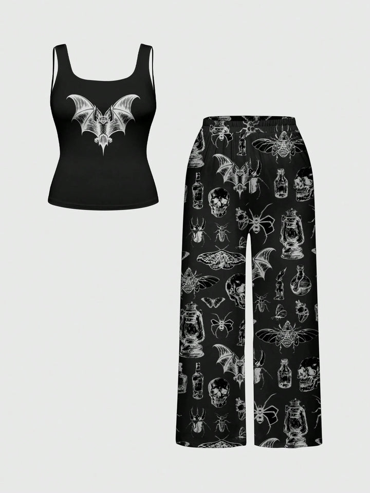 Compleu pijamale SHEIN, mix culori