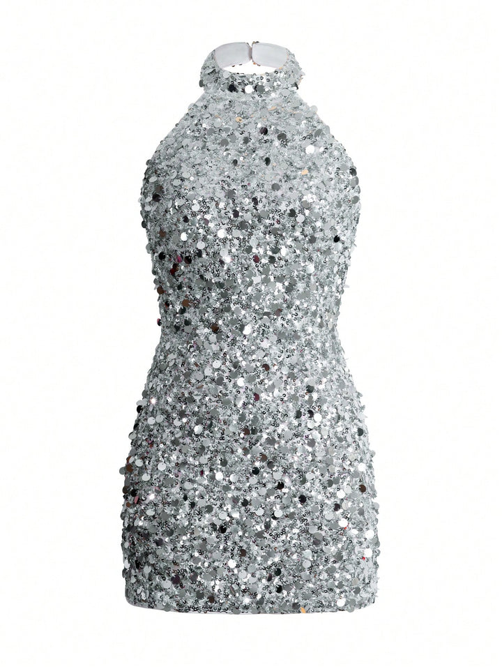 Rochie SHEIN, argintiu