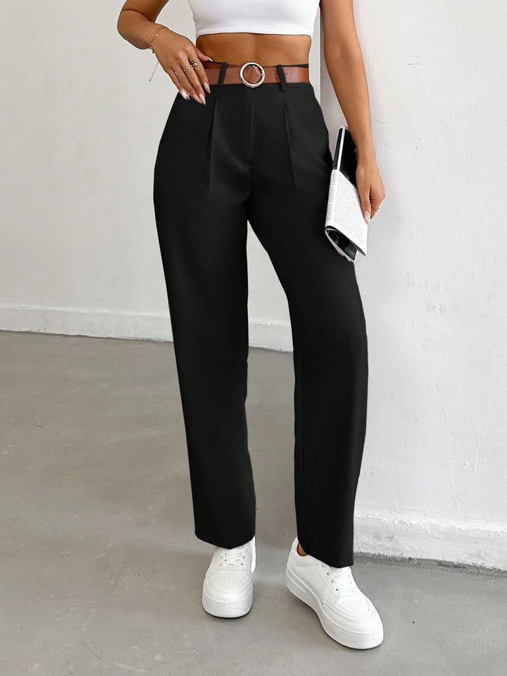 Pantaloni SHEIN, negru