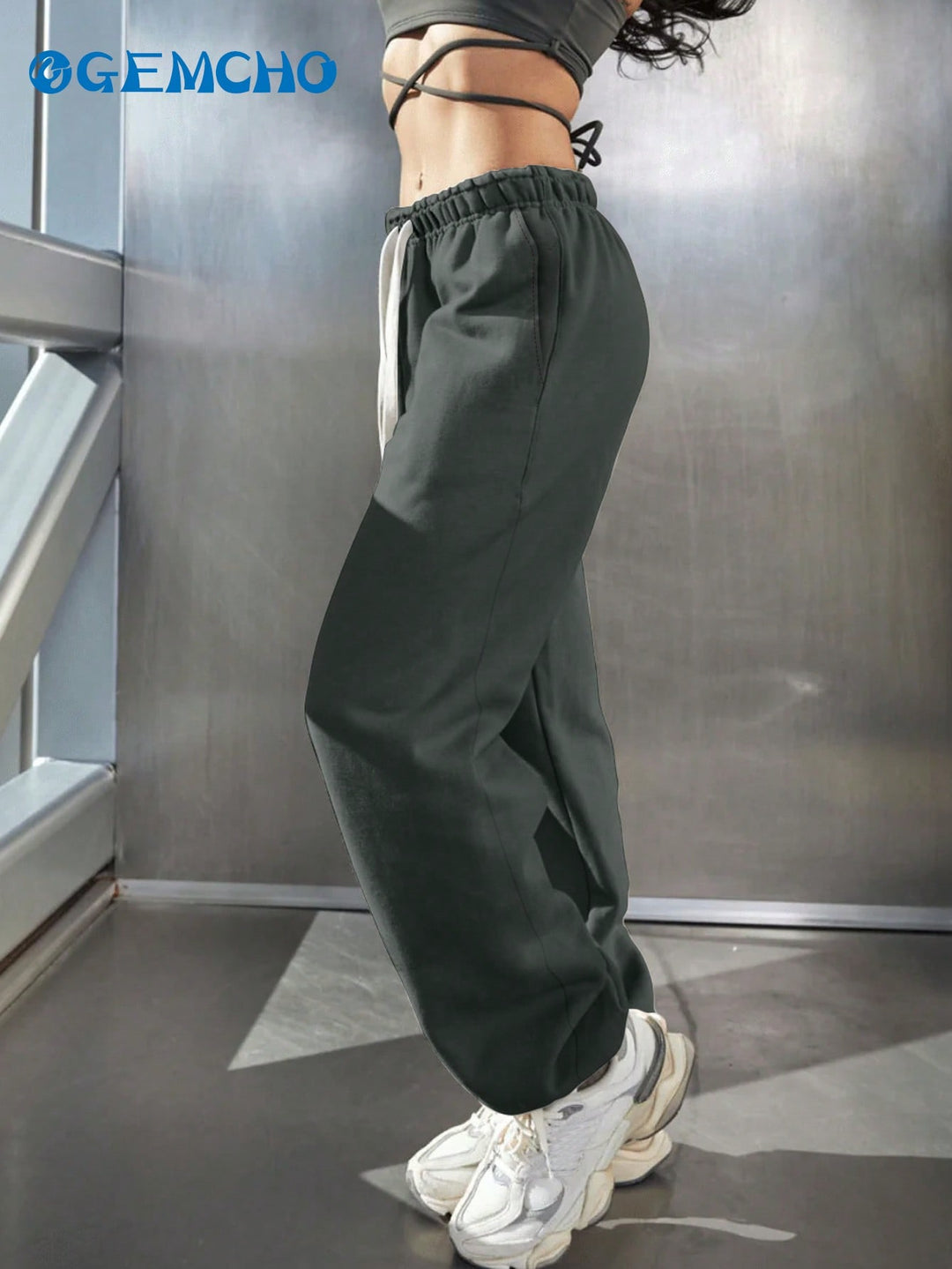 Pantaloni SHEIN, gri
