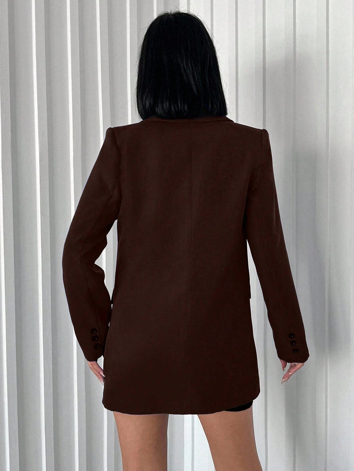 SHEIN blézer, barna