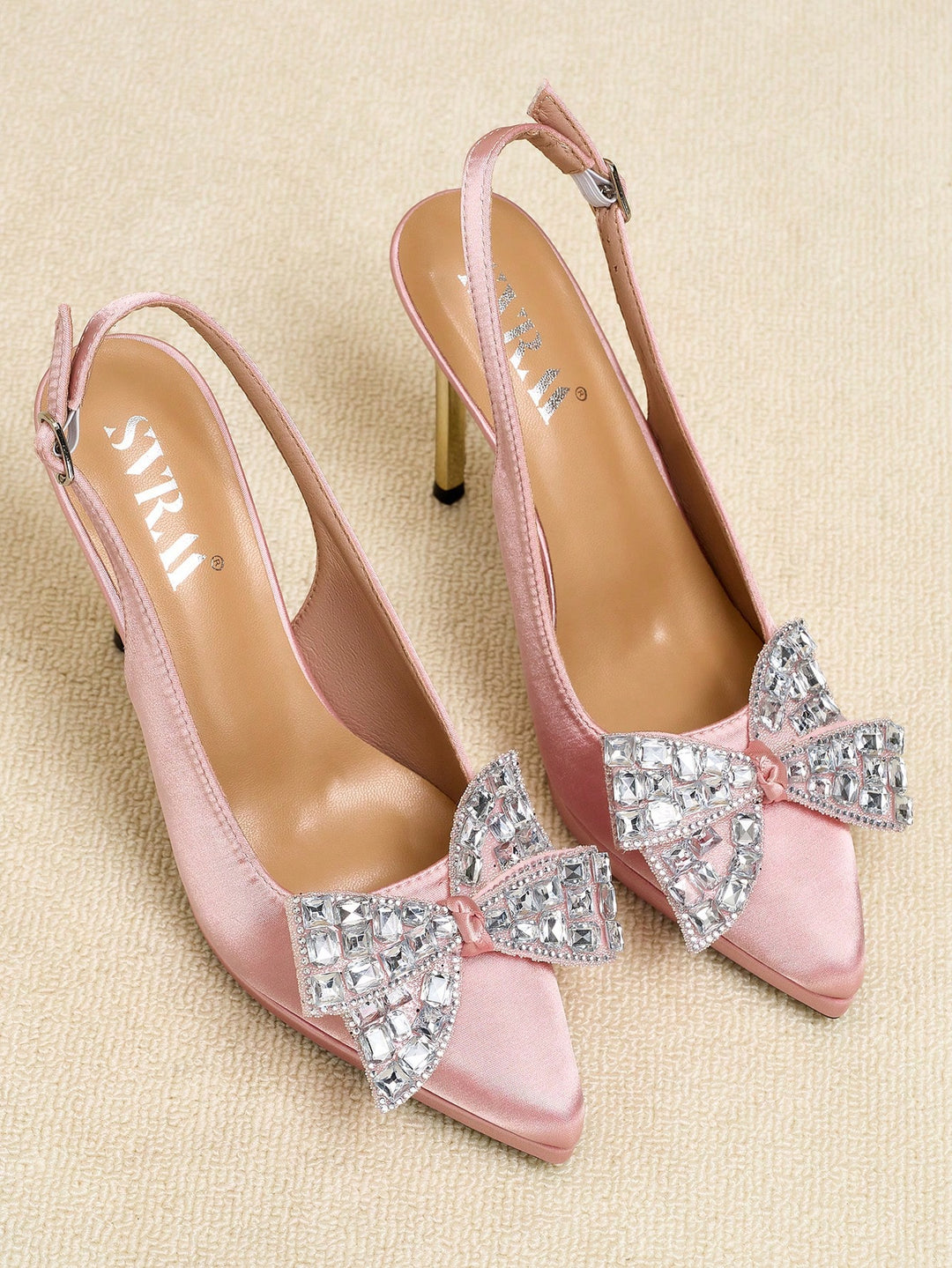 Pantofi cu toc SHEIN, roz