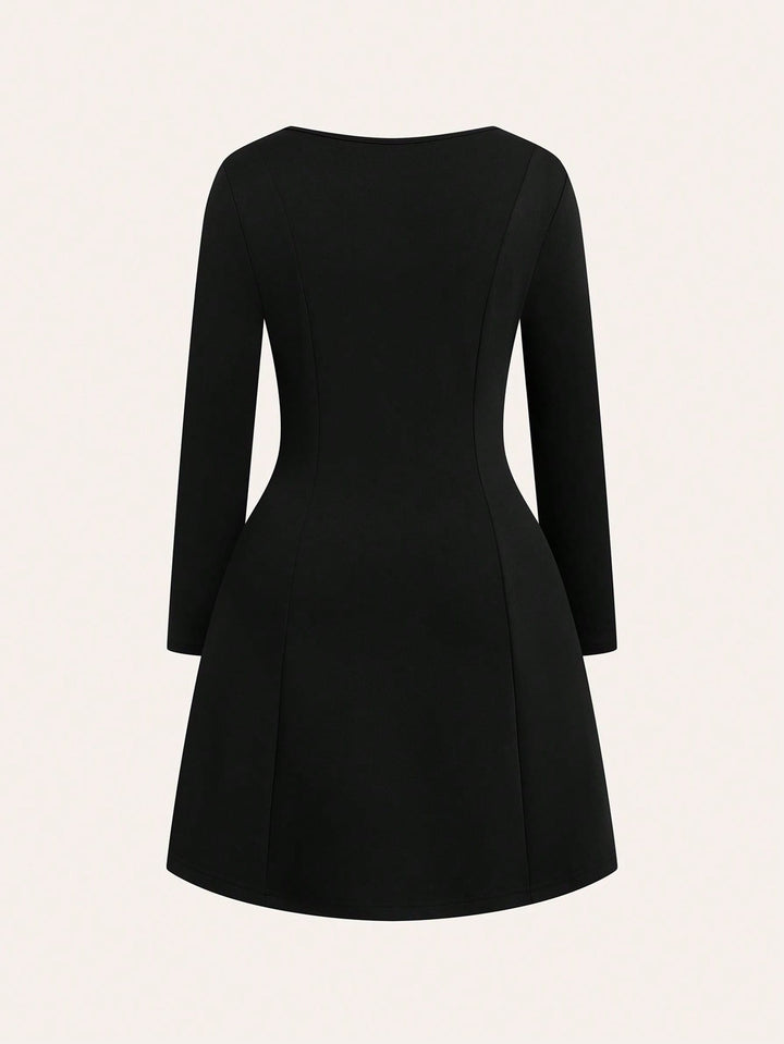Rochie mini SHEIN, negru
