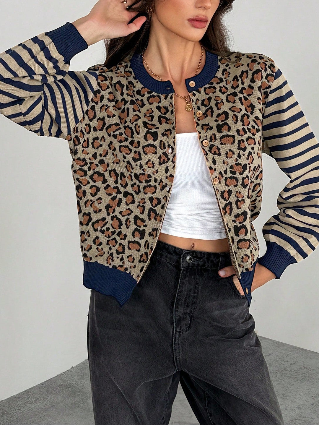 Cardigan SHEIN, mix culori