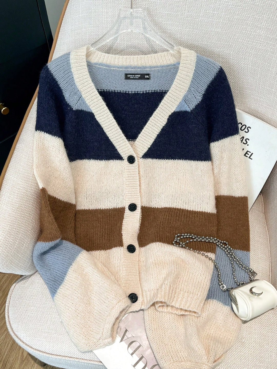 Cardigan SHEIN, mix culori
