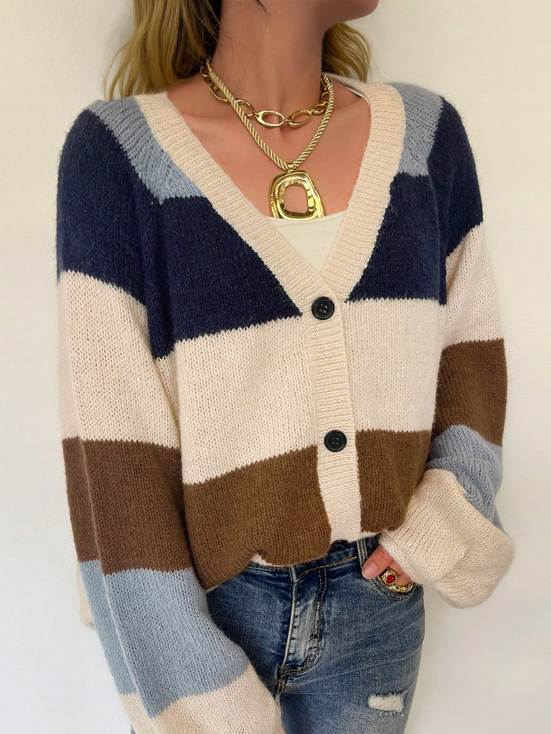 Cardigan SHEIN, mix culori