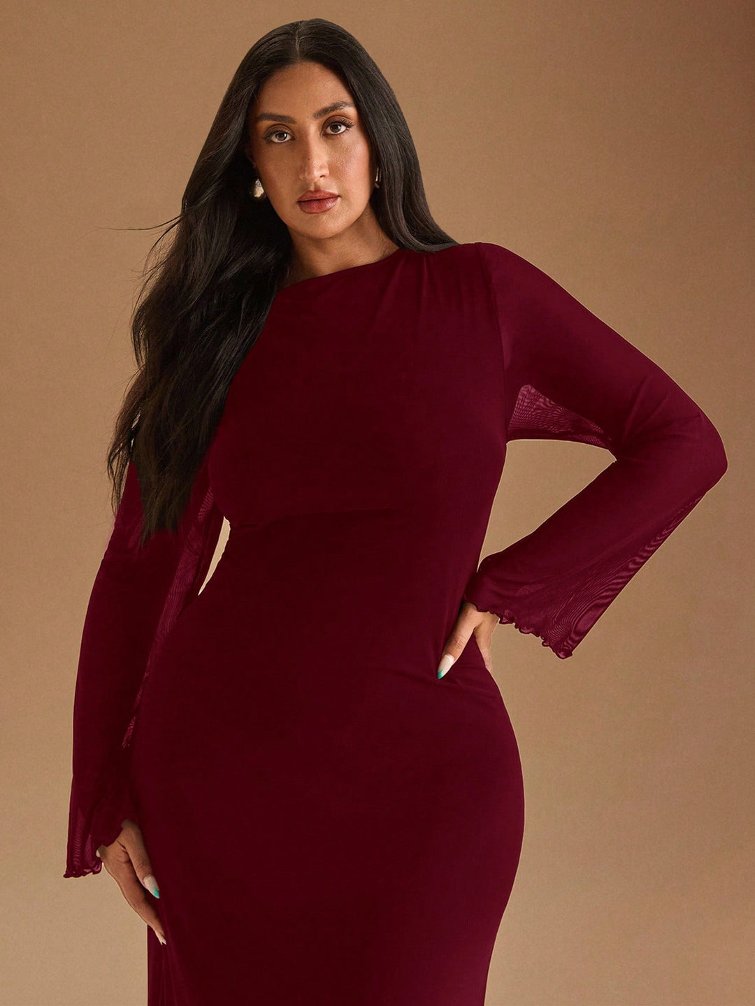 Rochie SHEIN, vișiniu