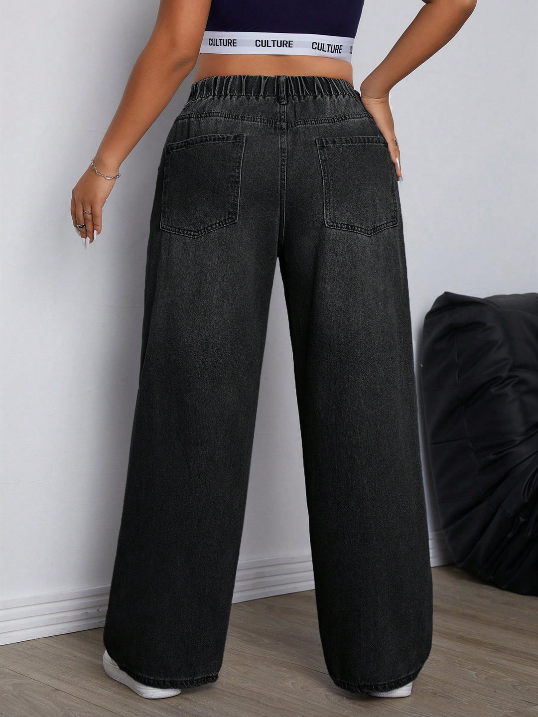 Jeans SHEIN, gri